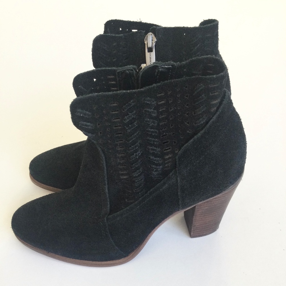 Vince Camuto suede ankle boots
